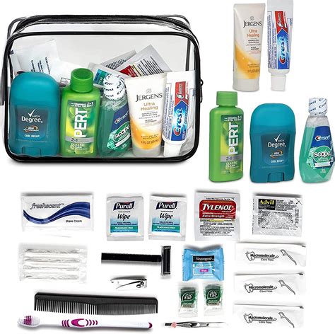 Toiletries Travel Kit .